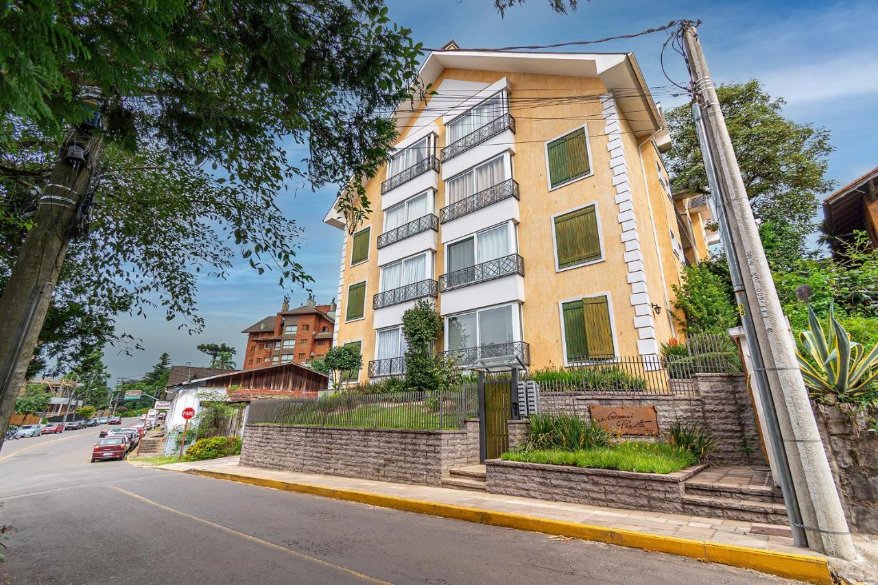 Rosa Apartamento Luxo No Centro Gramado Apartment Exterior photo